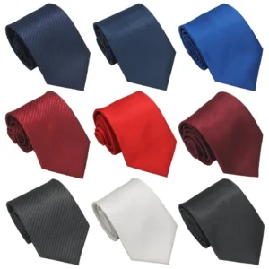 Slim Necktie Satin Party Formal Ties