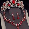 Baroque Bridal Tiara Jewelry Set - Image 2