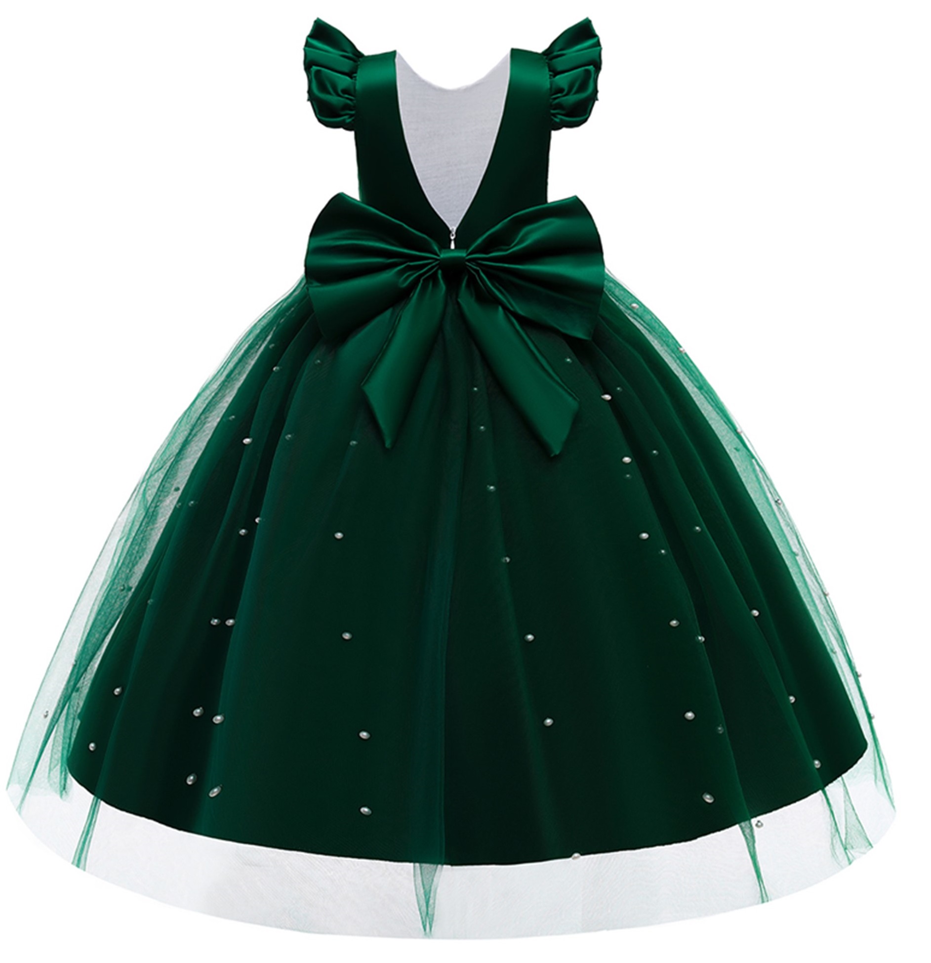Ad: Pearson Emerald Green Lace Short Sleeve Dress.