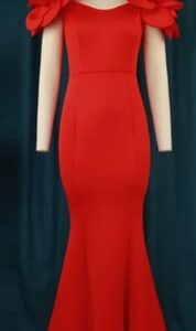 High Waist Night Maxi Evening Gown