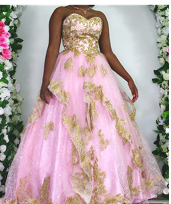 Sleeveless Sweetheart Top Prom/Sweet 16 Ball Gown - Image 2