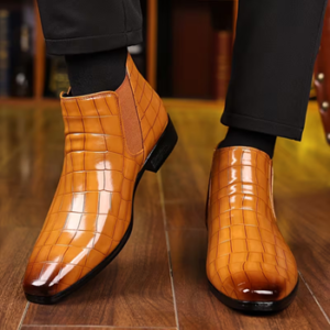 Luxury Design High-top Men Dressing Shoe